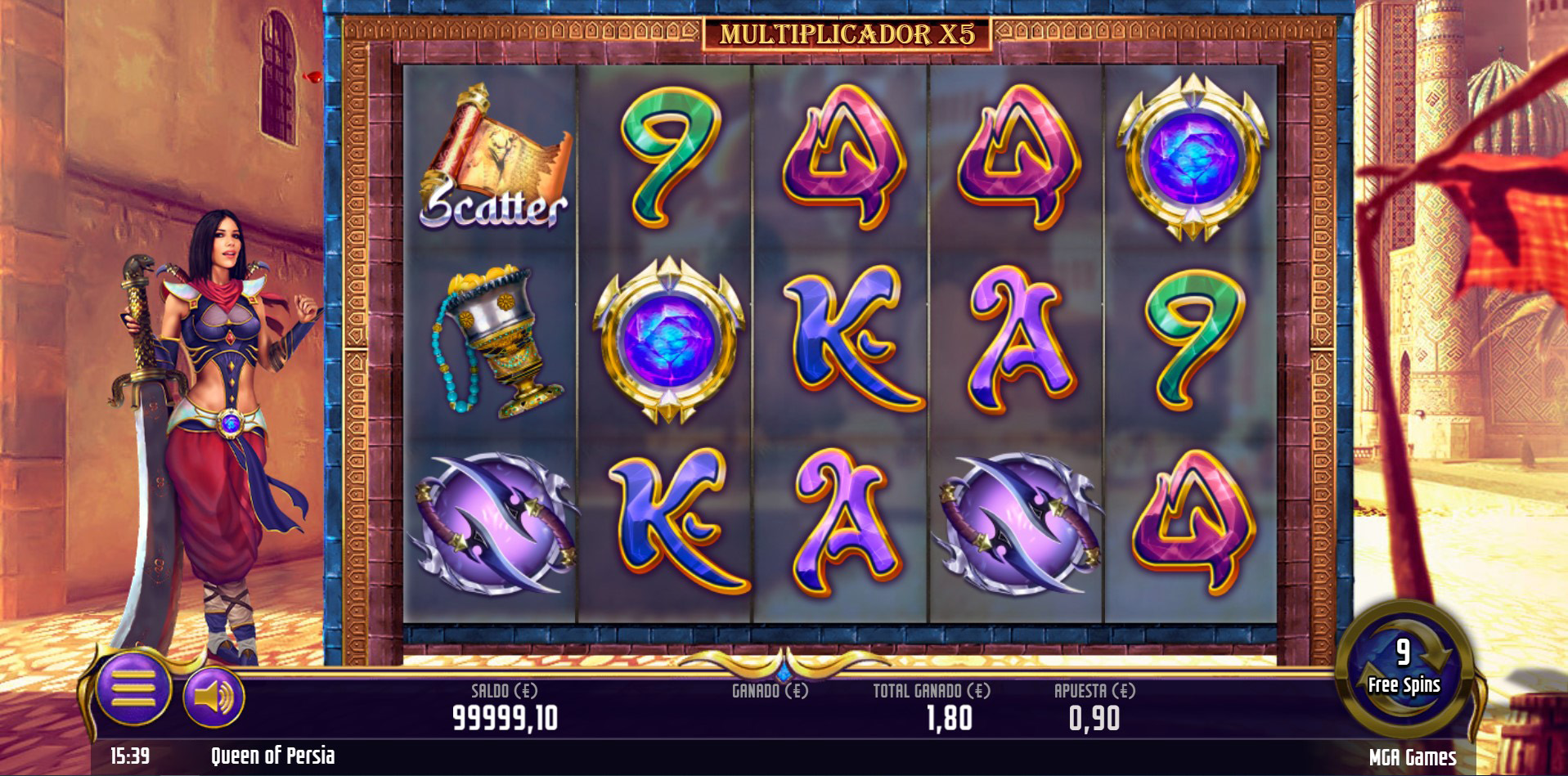 Queen of Persia slot